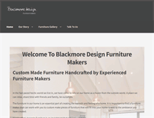 Tablet Screenshot of blackmoredesign.co.nz
